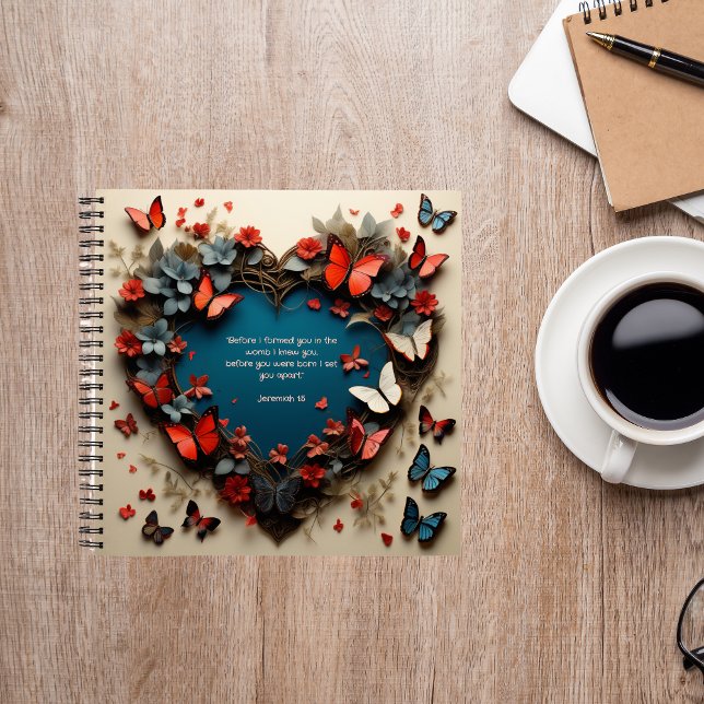 Heart and Butterfly Spend Time With Jesus Journal (Creator Uploaded)