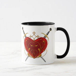 Heart And Daggers Mug