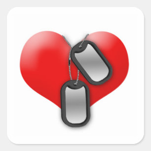 Heart and Dog Tags