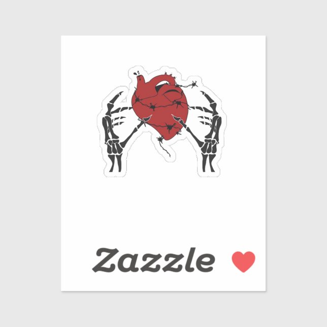 Heart And Hands - Skeleton Heart Hands  (Sheet)