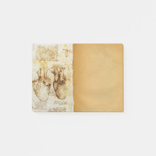 Heart And Its Blood Vessels Medical Parchment Post-it Notes