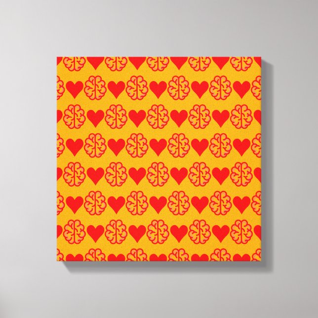 Heart and Mind Canvas Print (Front)
