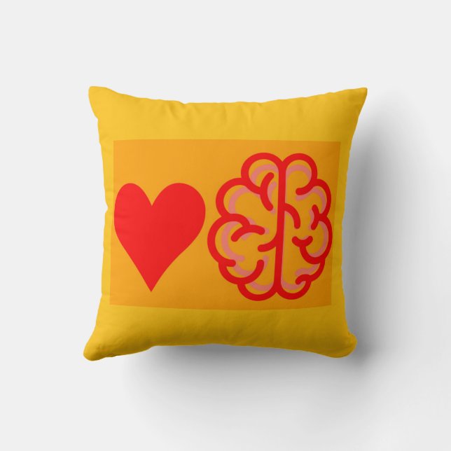 Heart and Mind Cushion (Back)