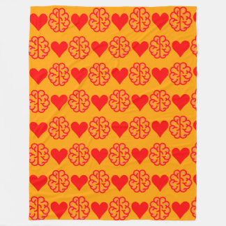 Heart and Mind Fleece Blanket