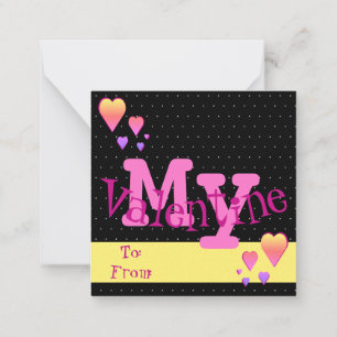 Heart And Polka Dot Card
