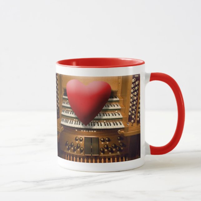 Heart and Soles  organists mug (Right)