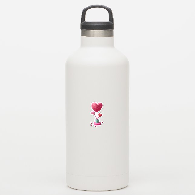Heart arrangement (Waterbottle)