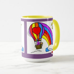Heart Art Balloon Mug