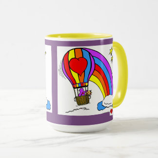 Heart Art Balloon Mug