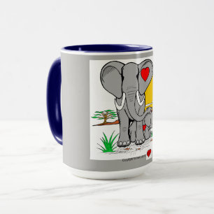 Heart Art Mug