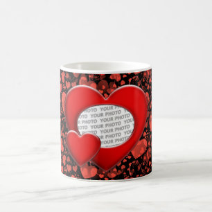 heart ART + your photo Coffee Mug