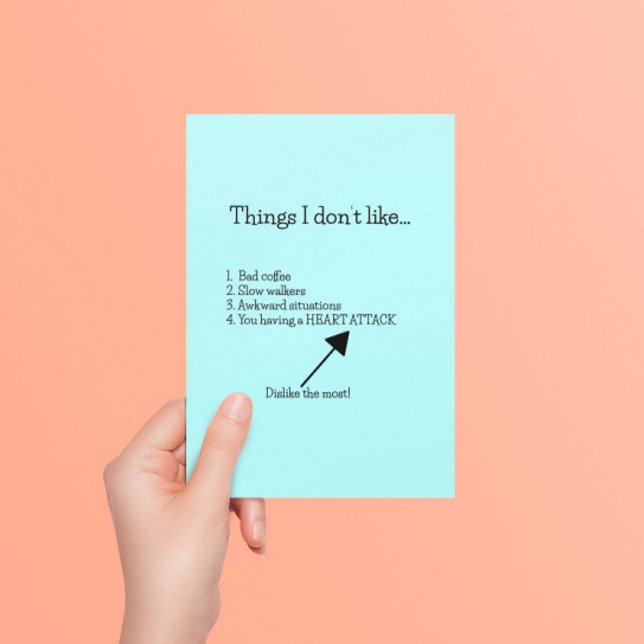 Heart Attack Get Well Postcard (Creator Uploaded)