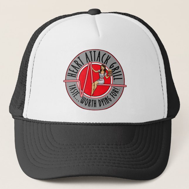 Heart Attack Grill Logo Hat (Front)