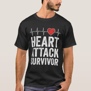 Heart Attack Survivor Heart Disease Awareness Hear T-Shirt