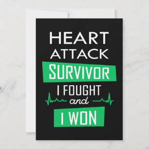 Heart attack survivor, I fought and I won Invitation