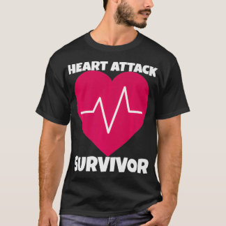 Heart Attack Survivor Premium _2  T-Shirt