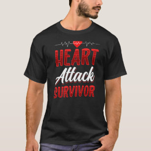 Heart Attack Survivor Survived Bypass Cardiac T-Shirt