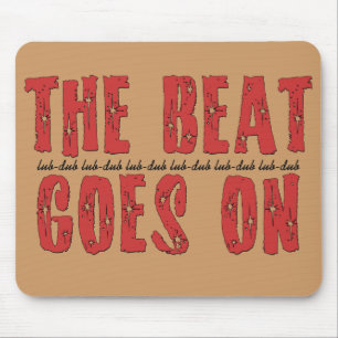 Heart Attack T-shirts Gifts for Bypass Patients Mouse Mat