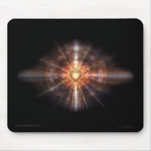 Heart Aura Mouse Mat