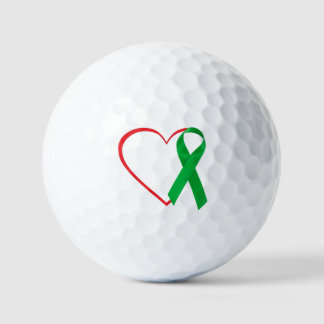 Heart Awareness, Surgery, Recovery Gift Golf Balls