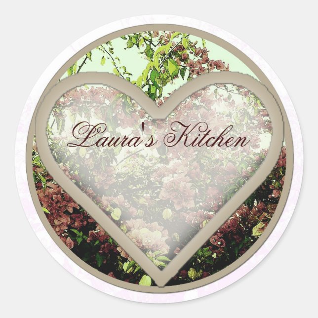 heart azaleas jar labels (Front)