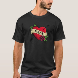 Heart Babe Tattoo T-Shirt