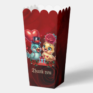 Heart Balloon and Rose Magic: A Feathered Romance, Favour Box