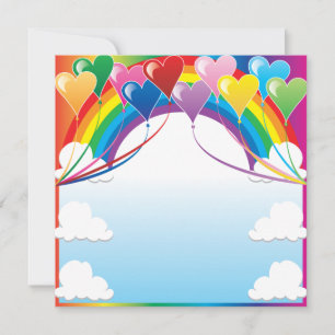 Heart Balloon Background