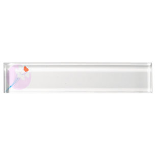 Heart Balloons Nameplate