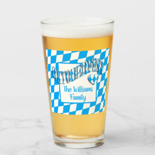Heart Bayern Bavarian Flag Colours Oktoberfest Glass