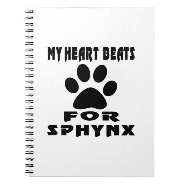 Heart Beat For SPHYNX Notebook (Front)