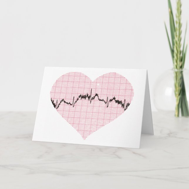 Heart Beat III Holiday Card (Front)