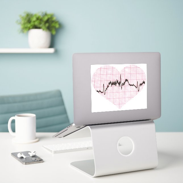 Heart Beat VII (Laptop On Desk)