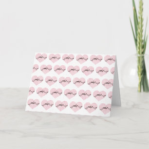 Heart Beat VII Card