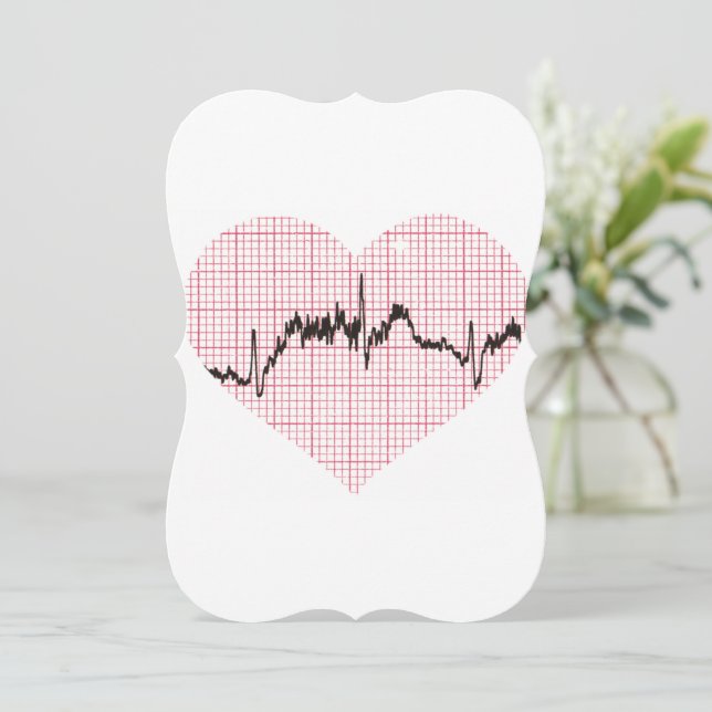 Heart Beat VII Holiday Card (Standing Front)