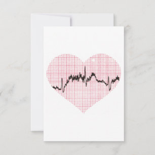 Heart Beat VII Thank You Card