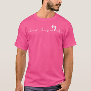 Heart Beats For Kickboxing Kick-Boxer Kickbox Kick T-Shirt