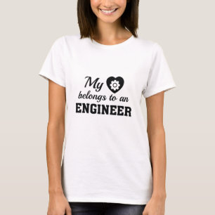 Heart Belongs Engineer T-Shirt