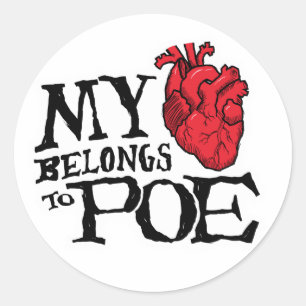 Heart Belongs to Poe Sticker