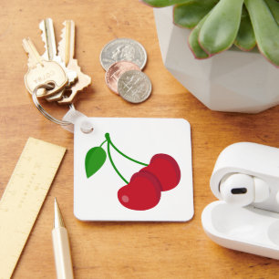Heart Berries Key Ring