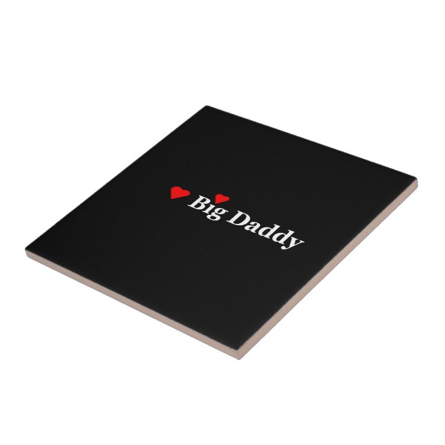 Heart Big Daddy Tile (Side)