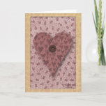 Heart Birthday Card (Grandmother) (Large Print)<br><div class="desc">This Heart Birthday Card is the perfect birthday card for your Grandmother. Large Print verse for easy reading.</div>