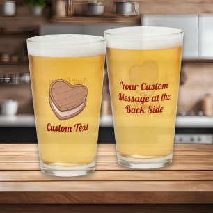 Heart Biscuit Glass