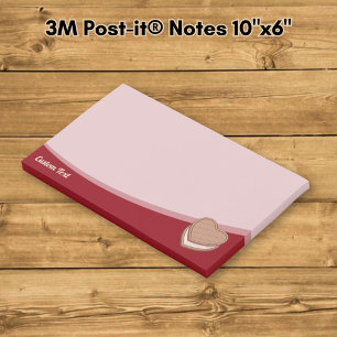 Heart Biscuit Post-it Notes
