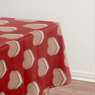 Heart Biscuit Tablecloth