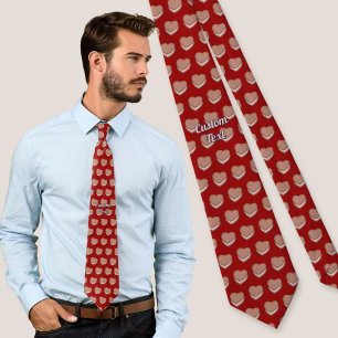 Heart Biscuit Tie
