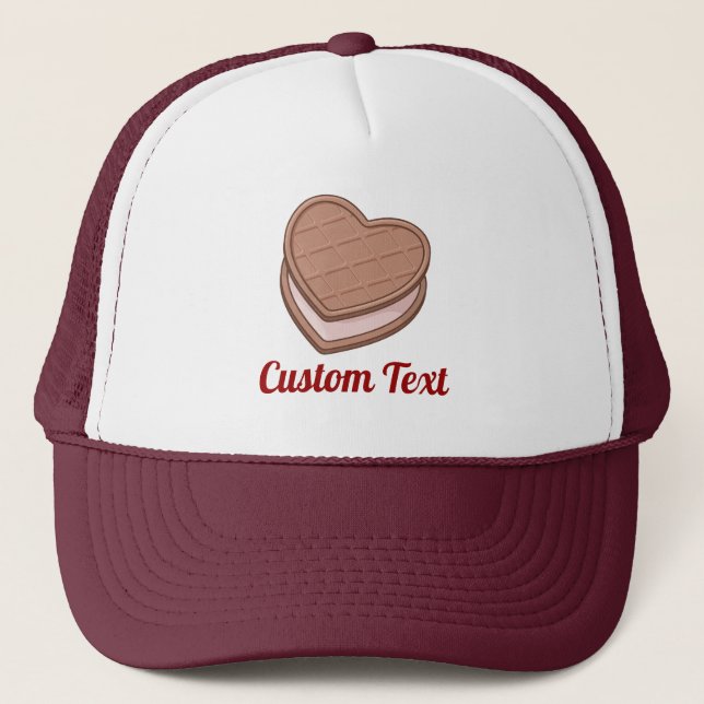 Heart Biscuit Trucker Hat (Front)