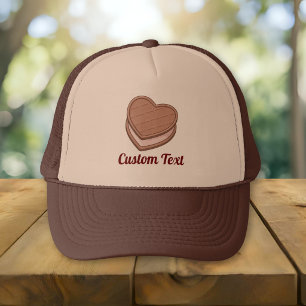Heart biscuit trucker hat