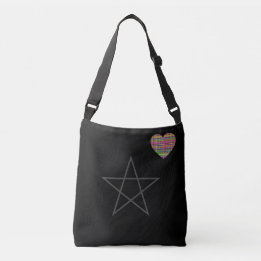 Heart - Black - Emo - Tote