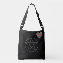 Heart - Black - Emo - Tote
